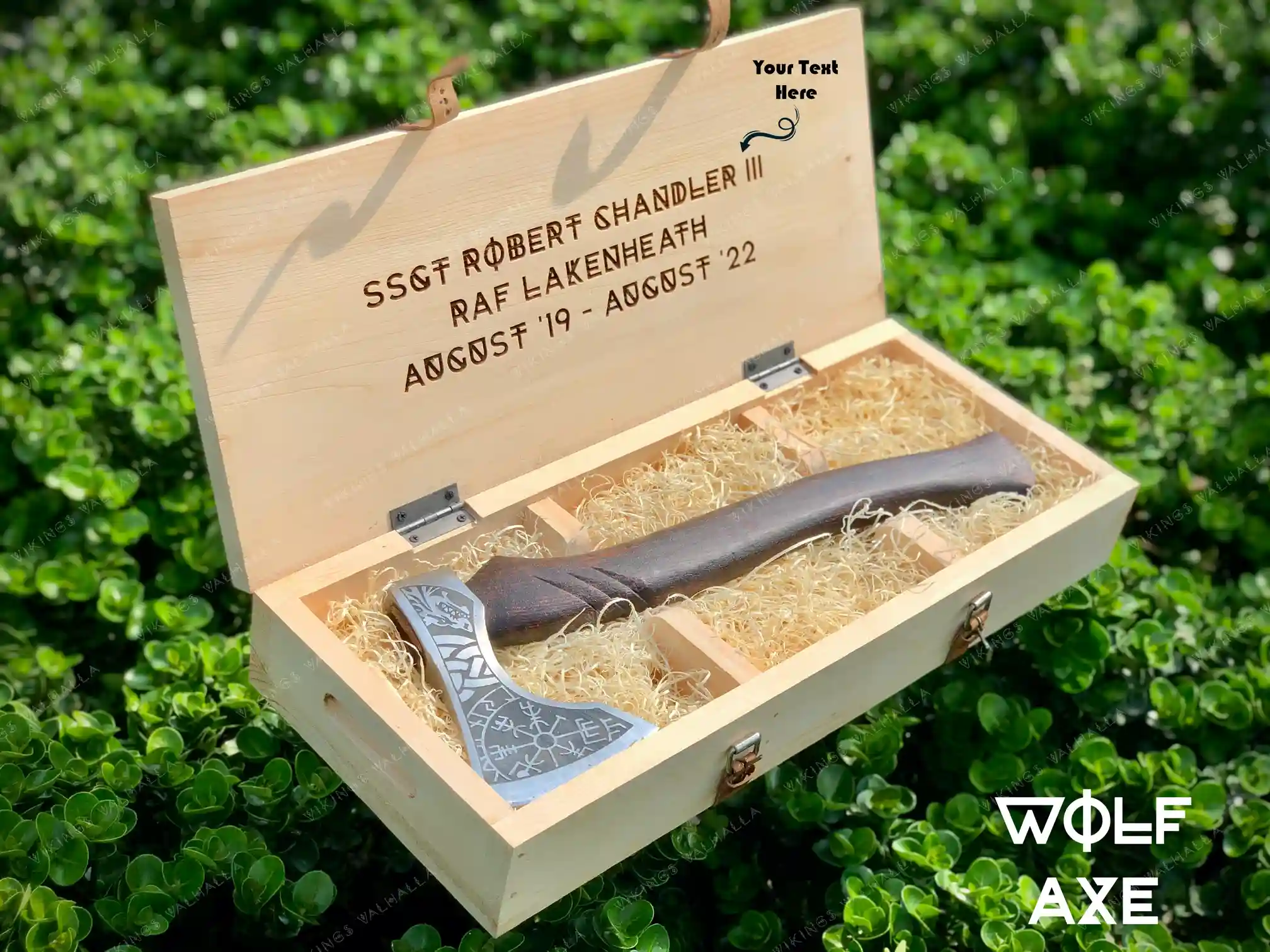 Wolf Axe in box